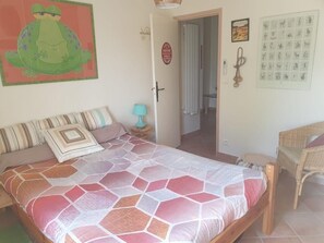 3 chambres, draps fournis