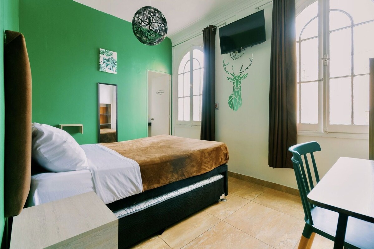 WiFi (free), individually decorated, bed sheets