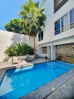 Family Apartment, 3 Bedrooms | Pool | Outdoor pool, sun loungers