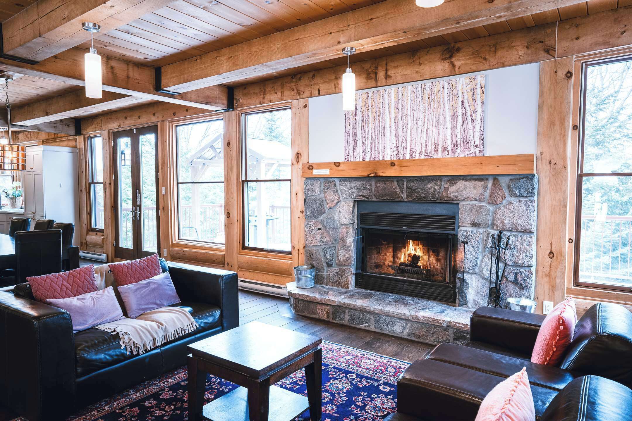 5br Tremblant Chalet | A/c, Firepit & Lake View - Quebec