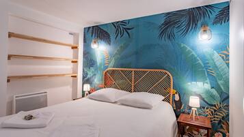 2 chambres, fer et planche Ă repasser, Wi-Fi gratuit