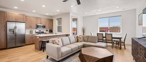 Townhome, 3 Bedrooms | Living area | Smart TV, streaming services