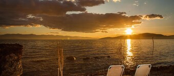 Karnagio 海滨小屋 在 Agria