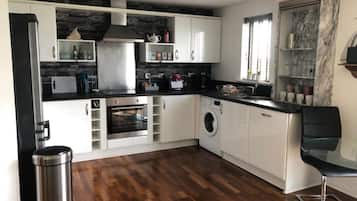 Microwave, oven, dishwasher