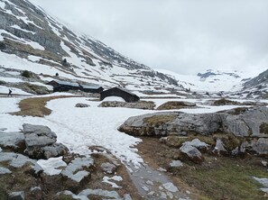 Aerial view - Appartement Très Chaleureux au Coeur des Montagnes (Samoëns)