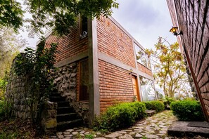 Façade de l’hébergement