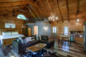 TV connectée, cheminée