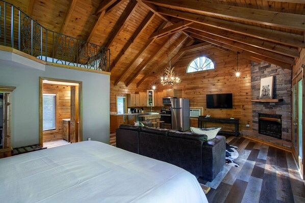 1 soveværelse, skrivebord, strygejern/strygebræt, gratis Wi-Fi