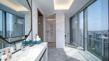 Premium bedding, down duvets, minibar, in-room safe