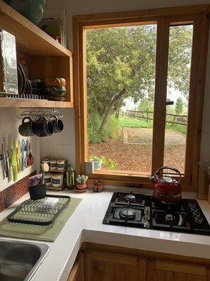 Villa | Private kitchen | Blender, griddle, toaster oven, cookware/dishes/utensils