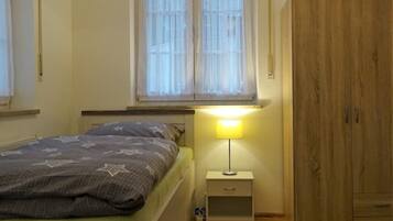 2 Schlafzimmer, Zimmersafe, BĂŒgeleisen/BĂŒgelbrett, kostenloses WLAN