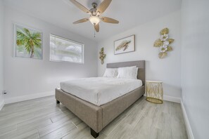 4 habitaciones, escritorio, wifi gratis y ropa de cama 