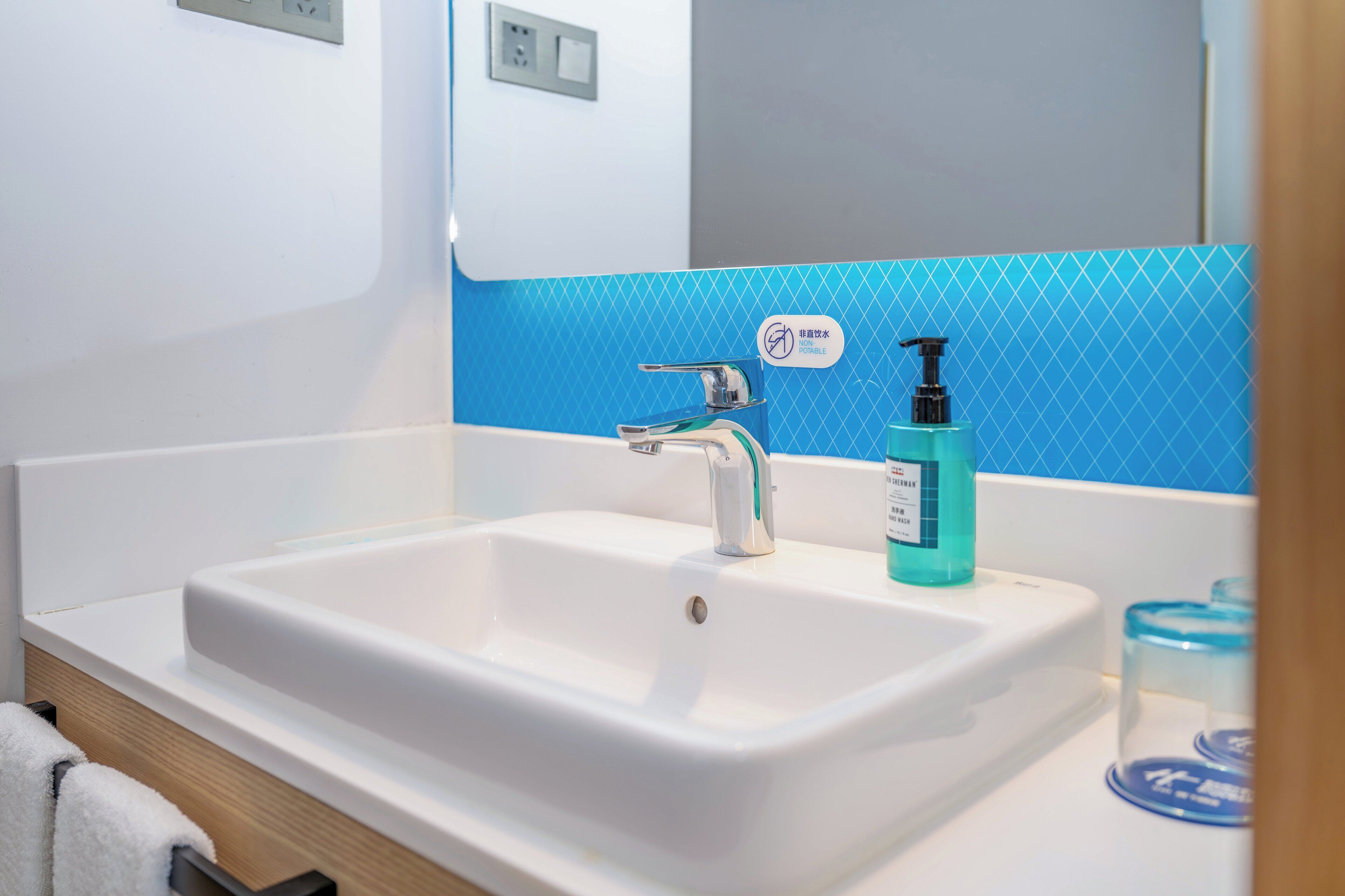 shower, rainfall showerhead, hair dryer, bathrobes