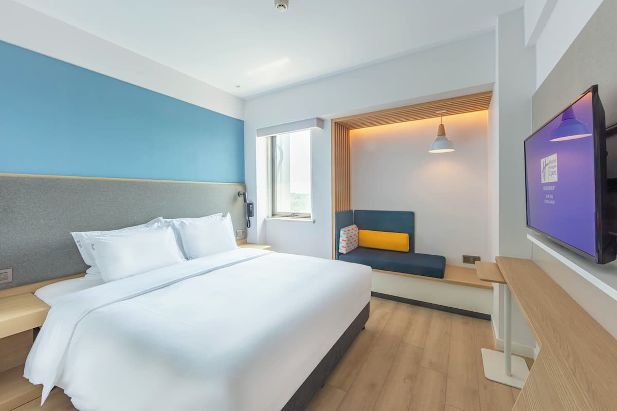 In-room safe, blackout drapes, soundproofing, iron/ironing board