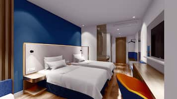 In-room safe, blackout drapes, soundproofing, iron/ironing board