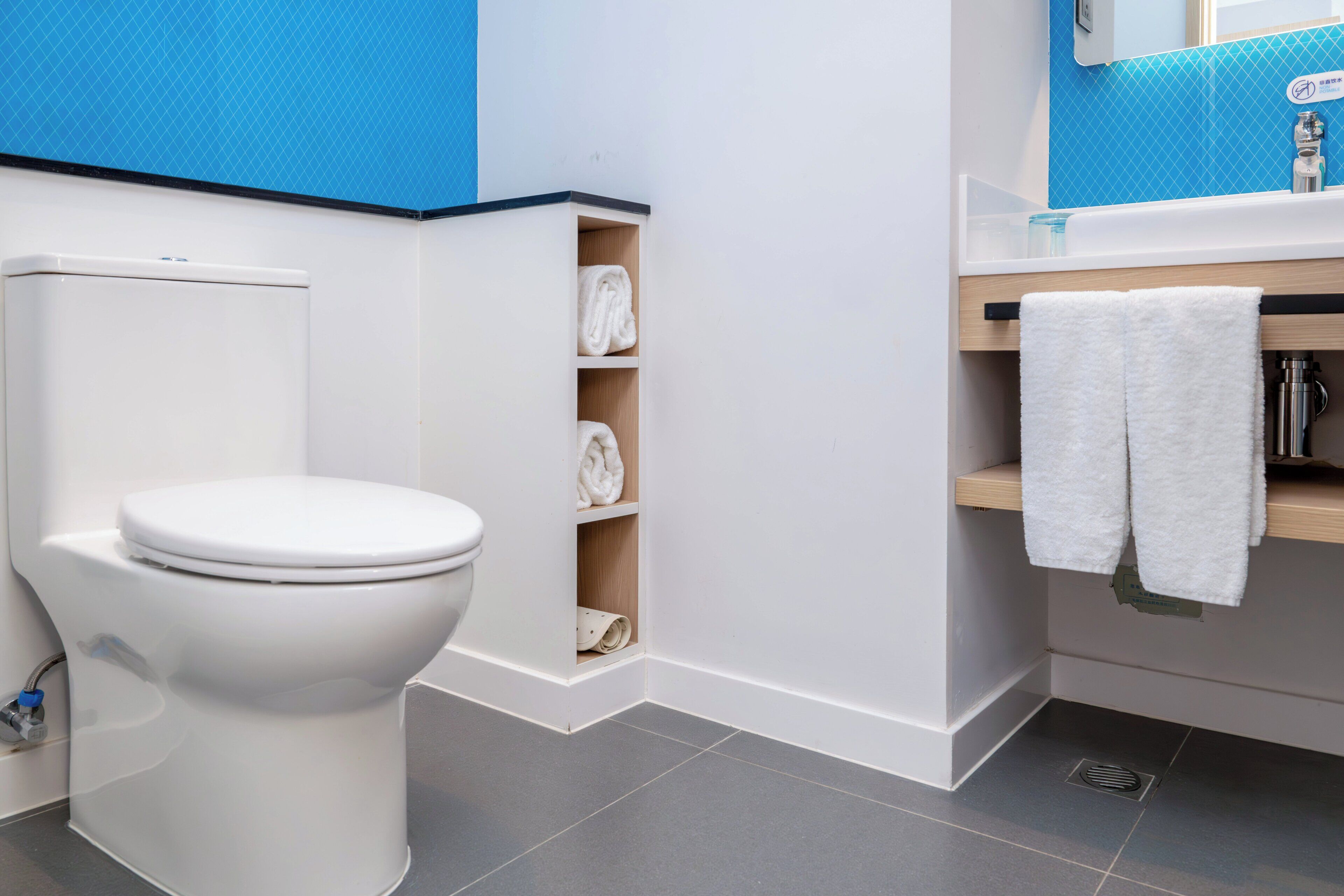 shower, rainfall showerhead, hair dryer, bathrobes