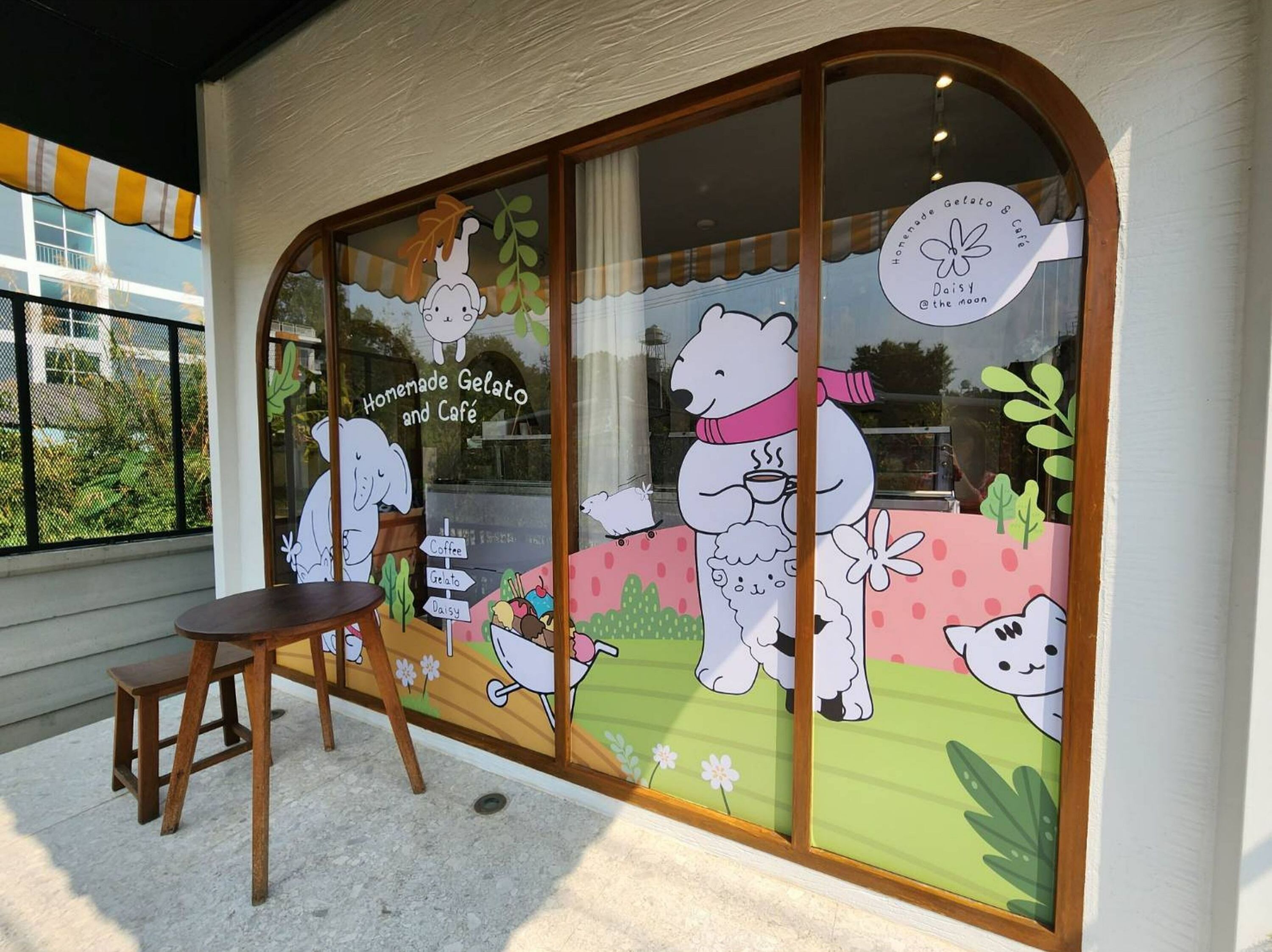 front of property – evening/night