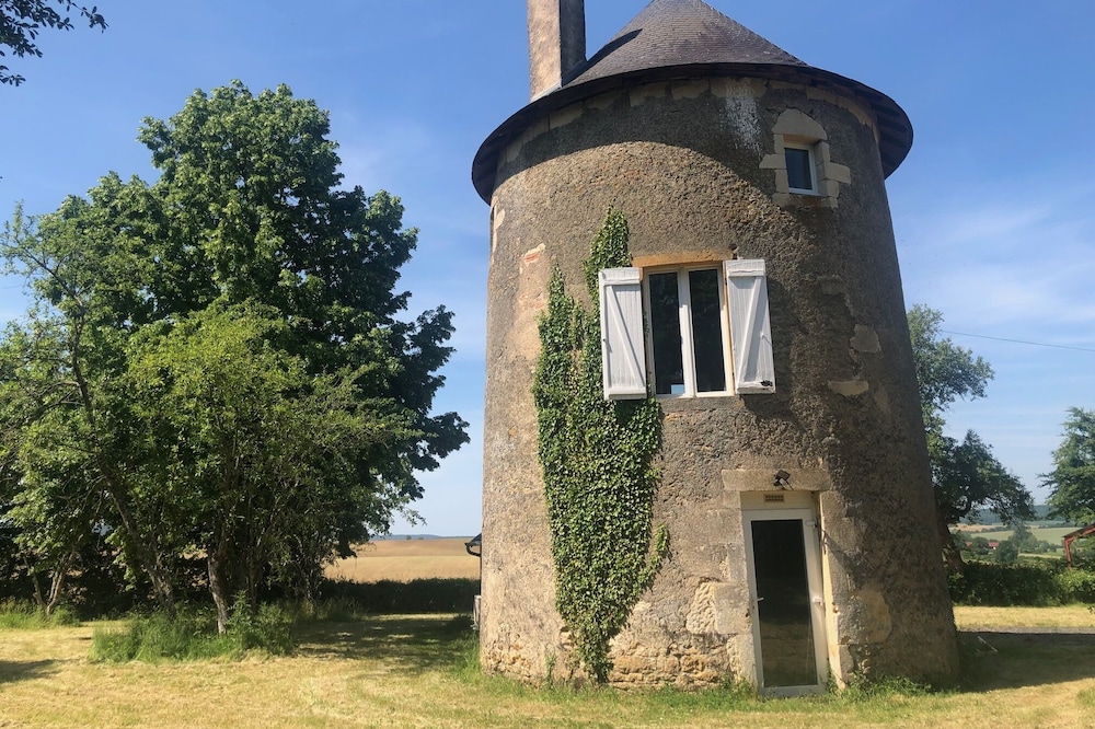 Charming old mill nestled in the Burgundy countryside