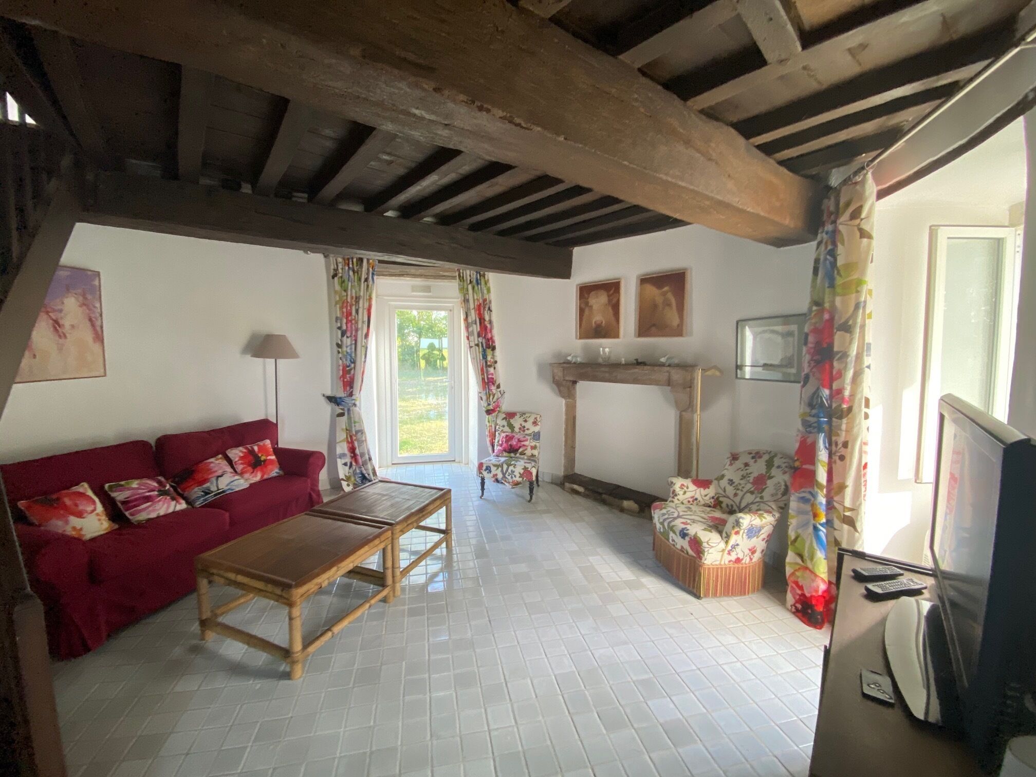 Charming old mill nestled in the Burgundy countryside