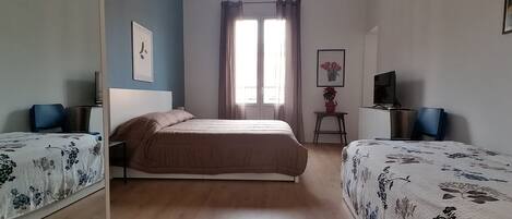 1 bedroom, travel crib, free WiFi, bed sheets