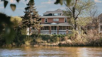 Overnatningsstedets facade