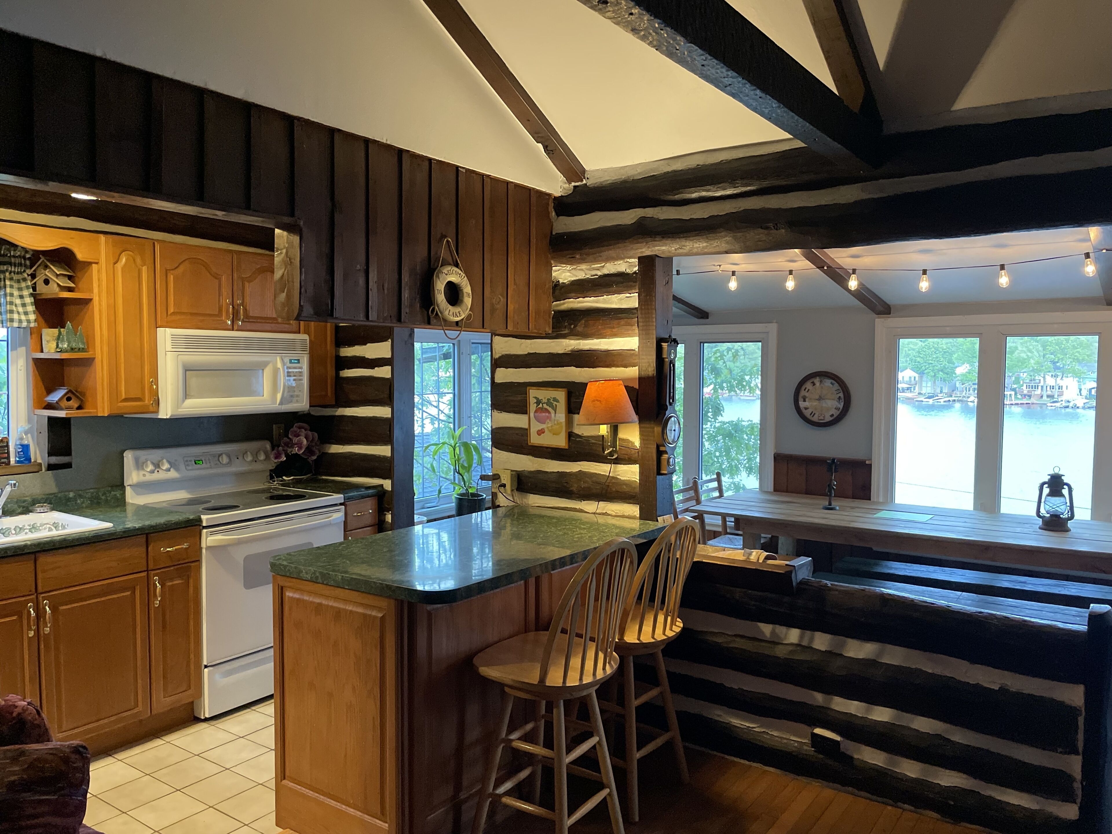 Lakefront cabin with dock slip