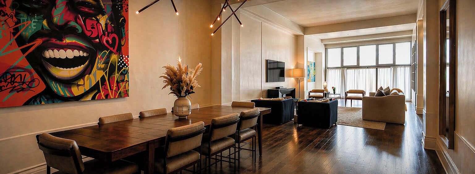 • Whiskey Row Luxury Rental
• Best Airbnb near Kentucky Convention Center
• Louisville Airbnb for bachelor party
• Bourbon trail group Airbnb Louisville
• Louisville downtown luxury group rental