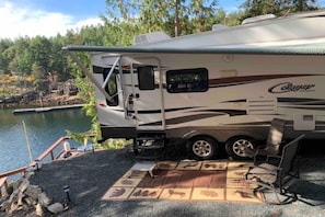 Property grounds - First Eagle Inn (Lund)