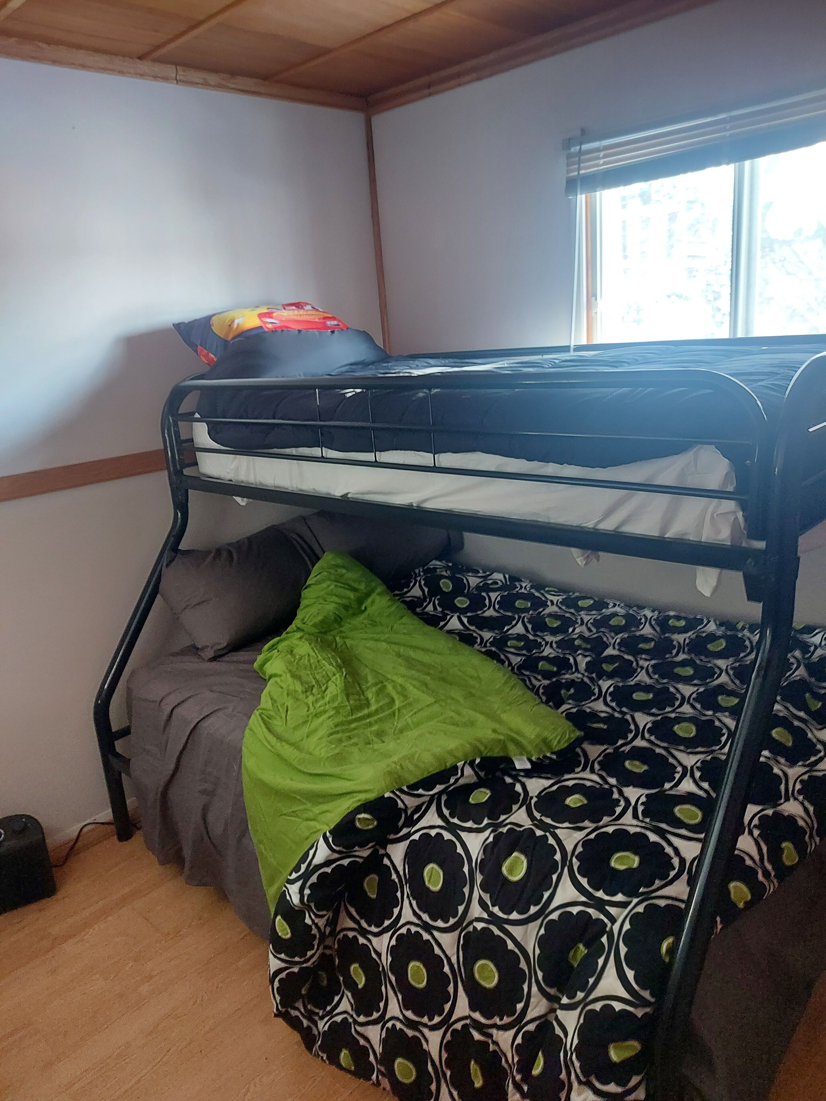 Partial lake view cabin at Balaton Beach with handicap access