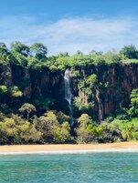 20-inch flat-screen TV with cable channels, TV