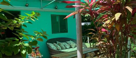 Façade de l’hébergement