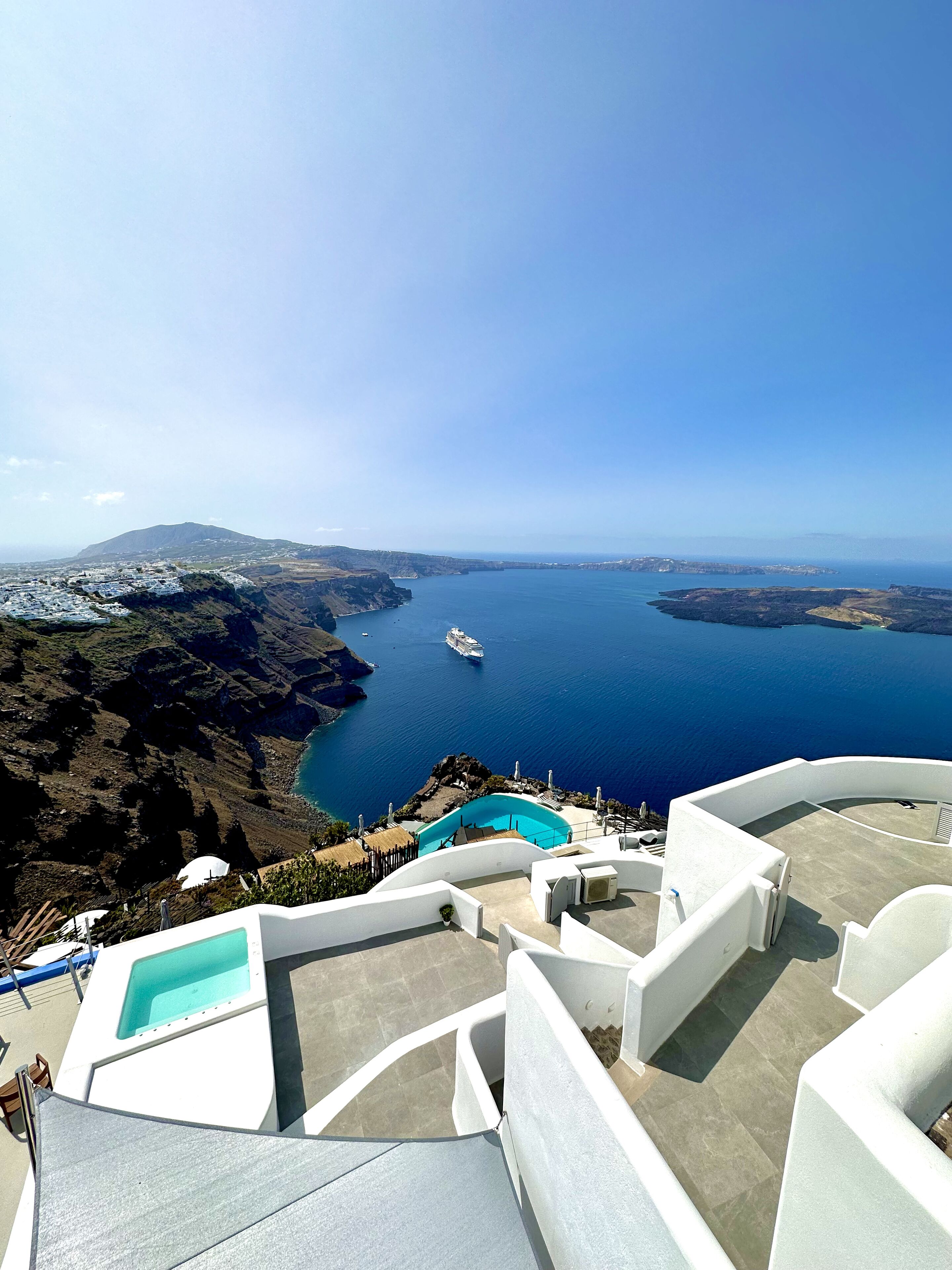 Uitzicht vanuit accommodatie