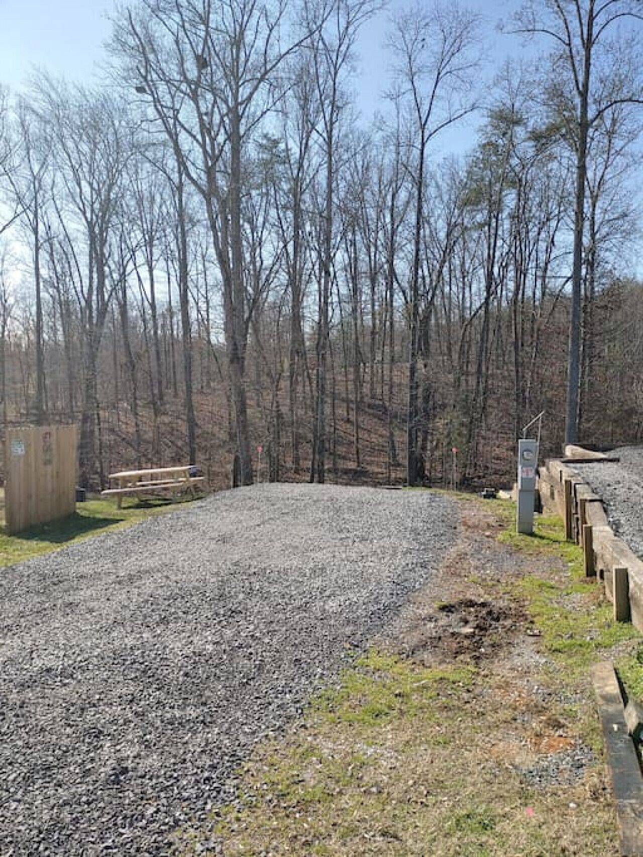 RV Spot #5 at Watts Bar Lake