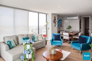 Basic Apartment | Living area - Grand O Living (Mazatlán)