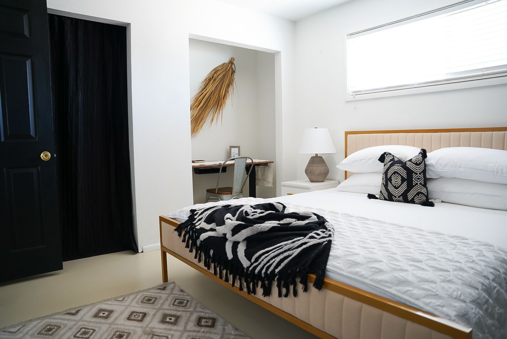 DISCOUNTED TESLA King bed Tulum inspired Home