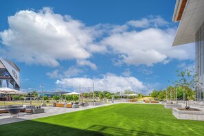 Udendørs banketområde