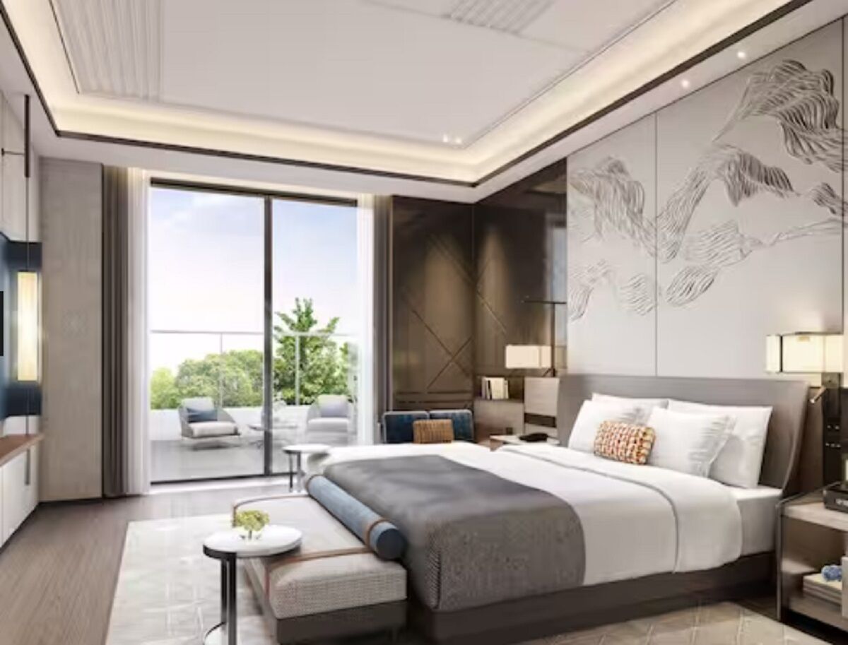 Premium bedding, down comforters, Select Comfort beds, minibar