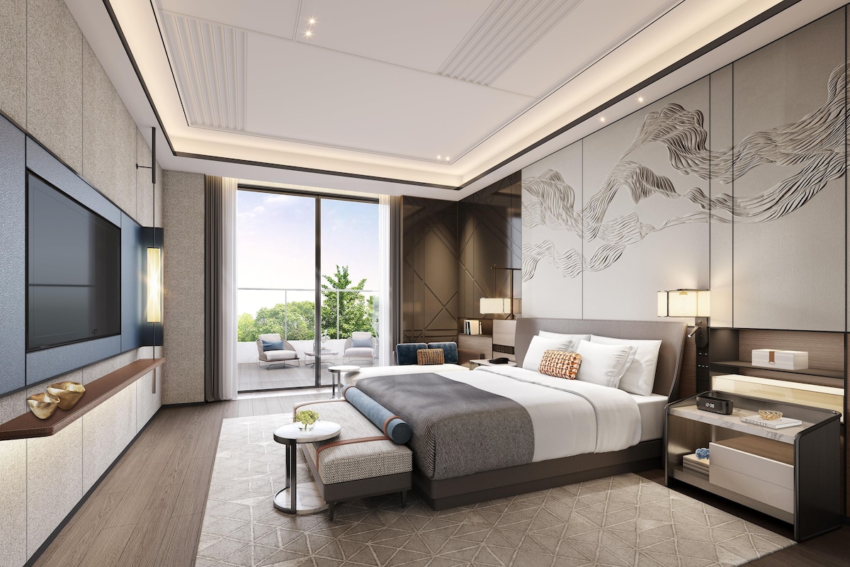 高級寢具、羽絨被、Select Comfort 床墊、迷你吧
