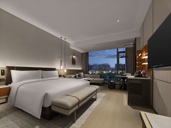 Kamar Premium, 1 Tempat Tidur King | 1 kamar tidur, seprai premium, dan selimut bulu angsa