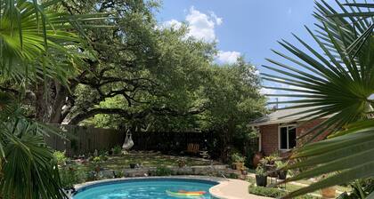 Zen bedroom in beautiful North Austin House