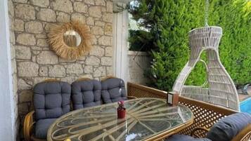 Rom – deluxe | Utsikt fra balkong