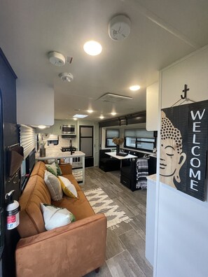 Interior - “The Happy Camper” with Private Yard & Hot Tub (Sarasota)