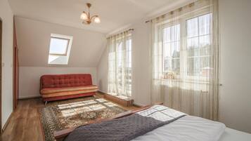 2 slaapkamers, beddengoed