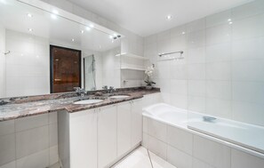 Shower, hair dryer