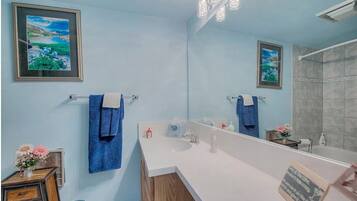 Towels, soap, toilet paper