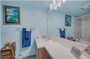 Towels, soap, toilet paper