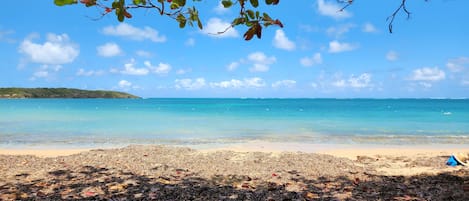 Sun-loungers, beach towels