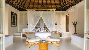 Cabin dành cho gia đình, ban công, quang cảnh biển | 1 phòng ngủ, két bảo mật tại phòng