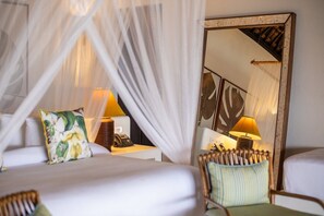 Deluxe Bungalow | 1 bedroom, in-room safe, free WiFi, bed sheets - Ancalá Casa Altas (Cartagena)