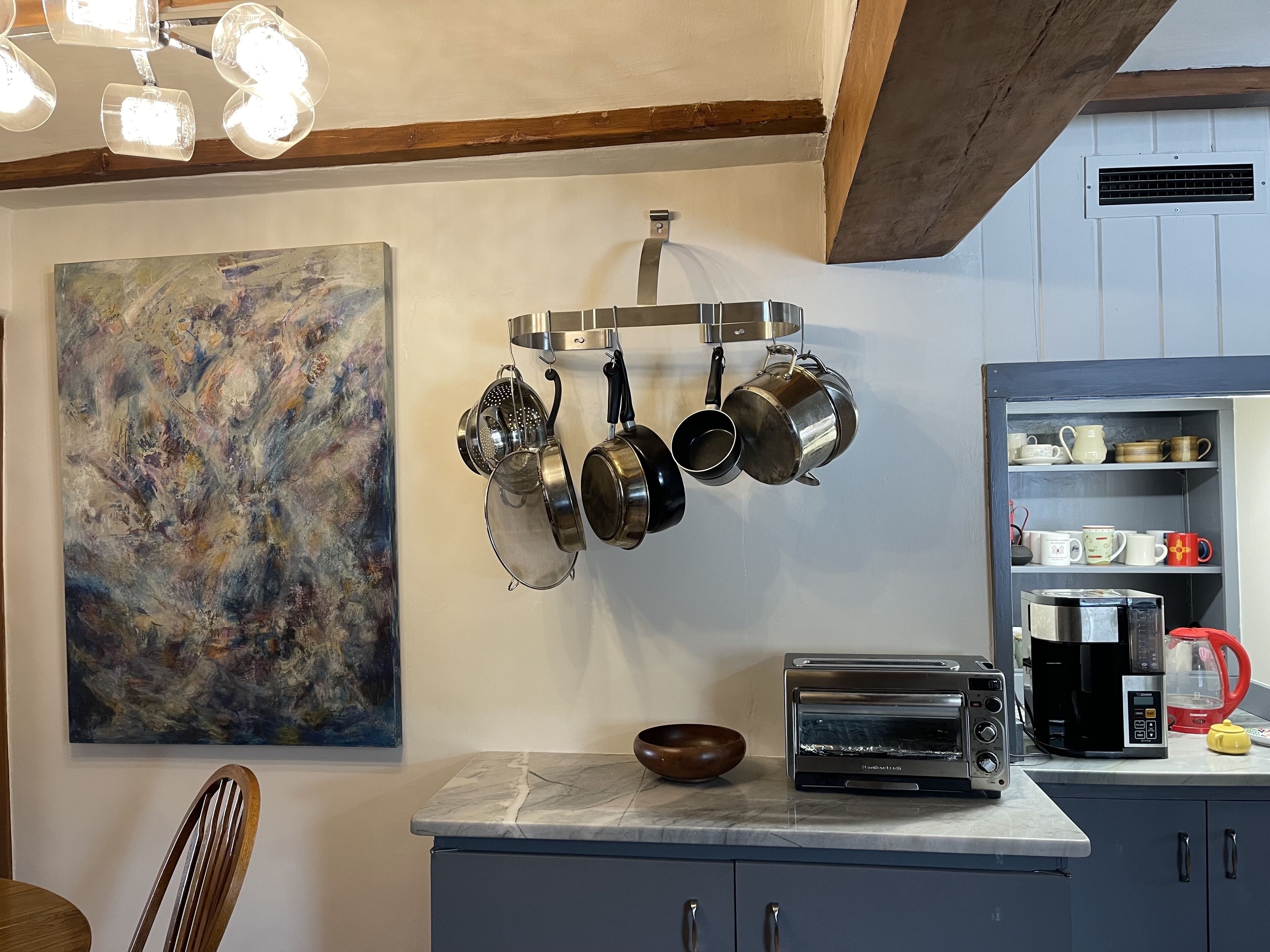 Rock Art Retreat—A gorgeous estate full of petroglyphs and colorful artwork.